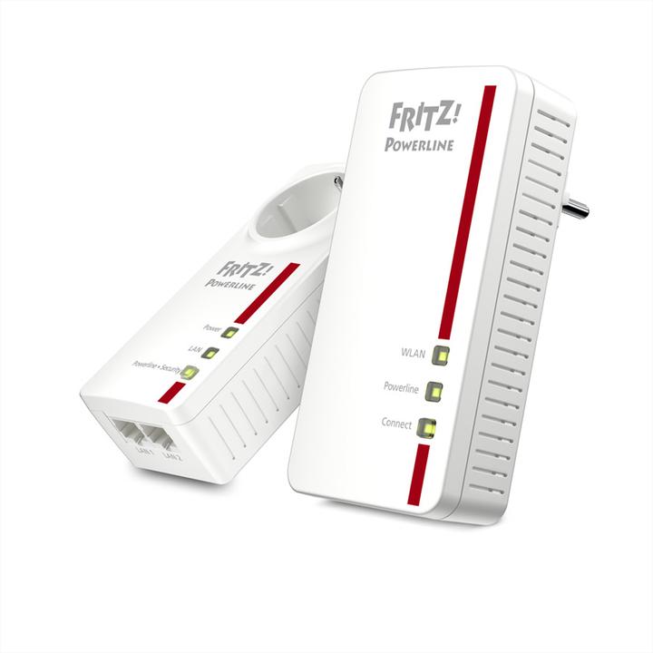 Productafbeelding AVM FRITZ!Powerline 1260 WLAN Set (1200 Mbit/s)