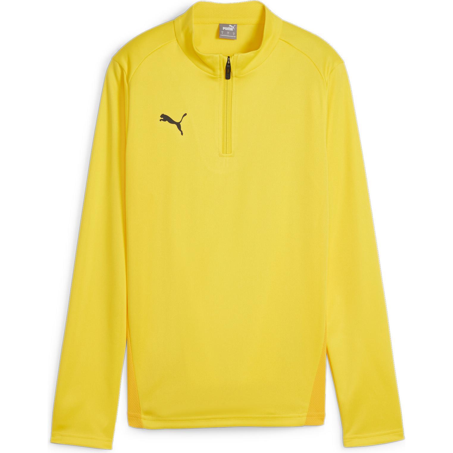 Puma, Damen, Sportshirt, teamGOAL Training 1/4 Zip Top Wmn (XS), Gelb, XS