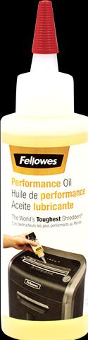 Actual product image Fellowes Document shredder oil, 120ml (Particle cut)