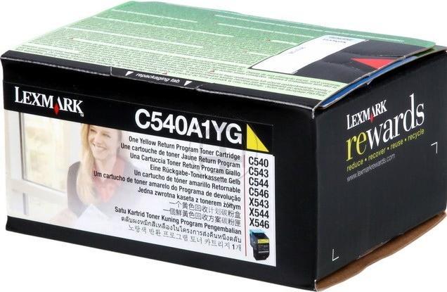 Image du produit Lexmark C540a1yg (Y)