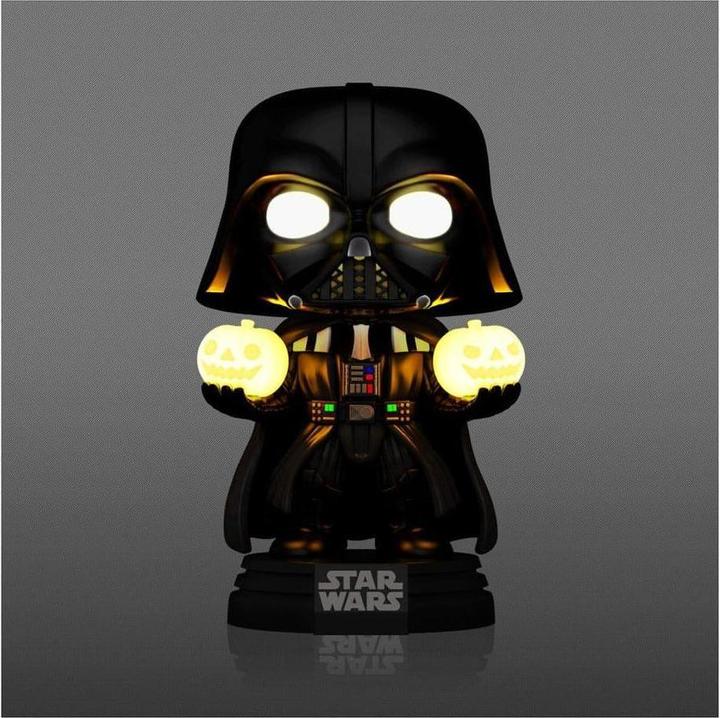 Actual product image Funko STAR WARS - POP Super N° 727 - Dark Vador (Lights Up!)