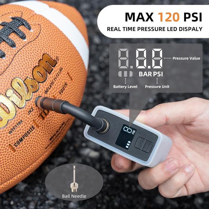 Produktbild Rockbros mini electric pump AS1 PRO 120 PSI