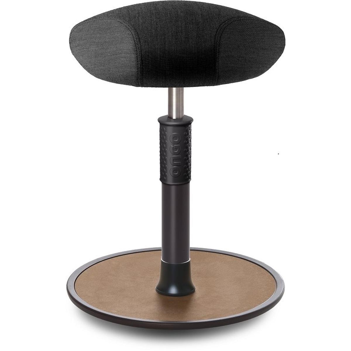 Ongo, Hocker + Pouf, Sitz- Stehhocker Free Regular Triangel kvadrat Remix Anthrazit schw. /Natur