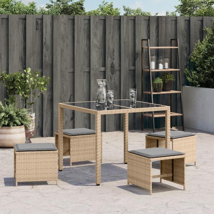 Actual product image vidaXL Gartenhocker