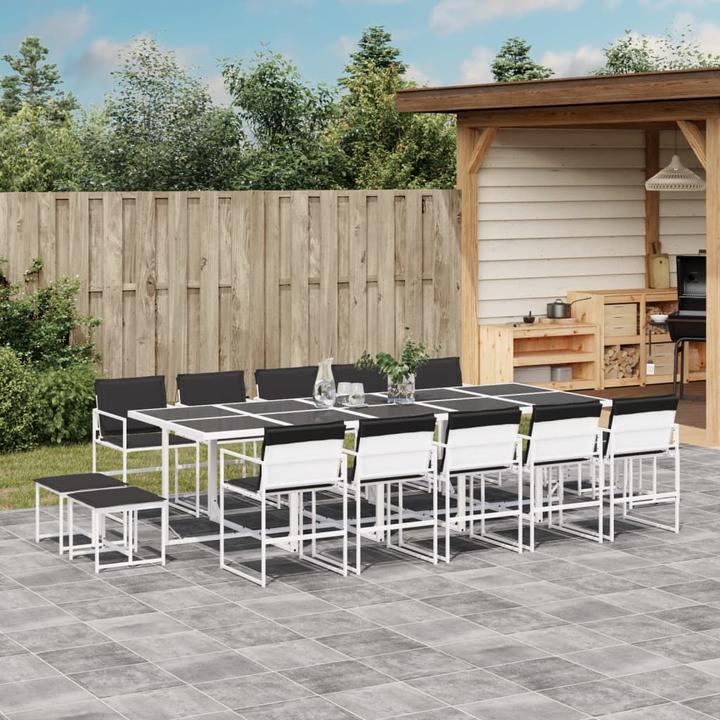 Produktbild vidaXL Garten Essgruppe (275 x 107 x 72 cm)