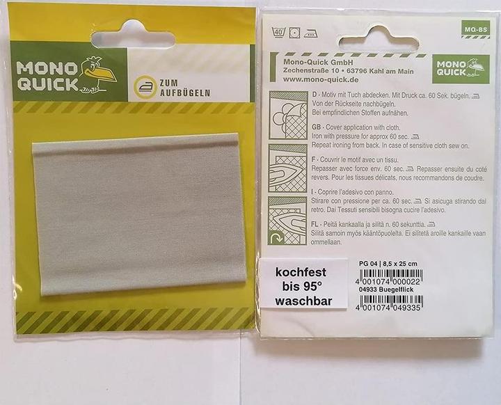 Actual product image Mono Quick Bügelflick "Kochfest" (1 pcs., 25 x 8.50 cm)