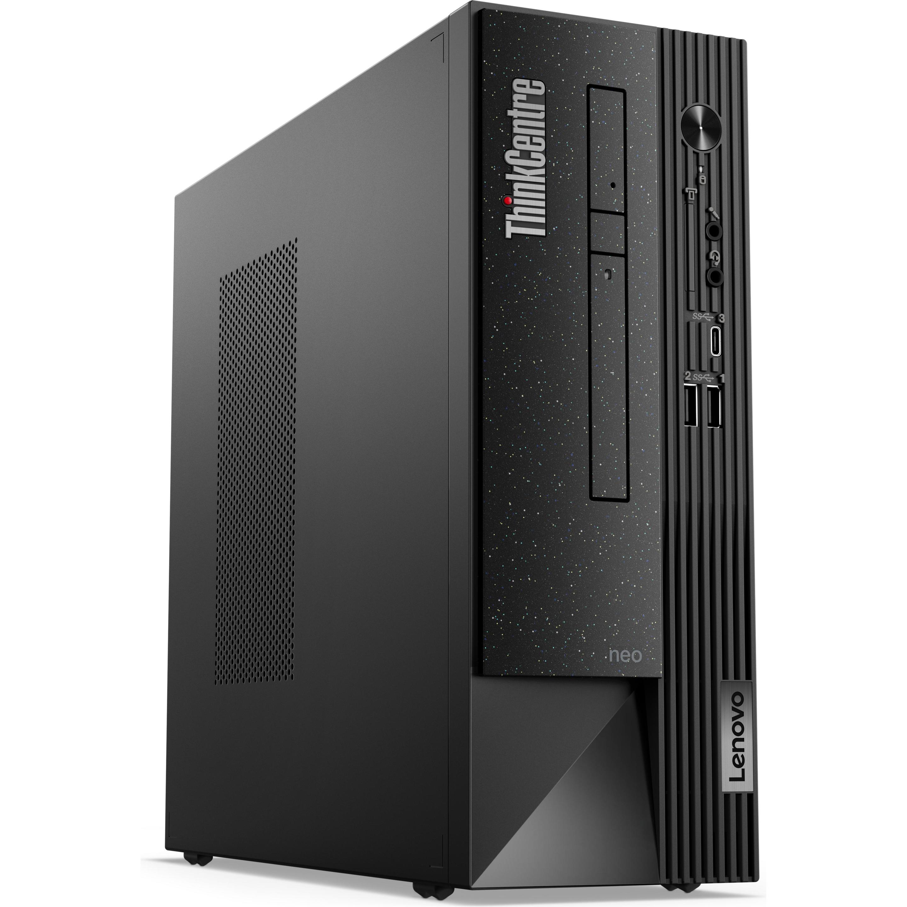 Lenovo Neo 50s/I5-13400/16GB/512GB/W11P/1YOS (Intel Core i5-13400, 16 GB, 512 GB, UHD Graphics 730), PC, Schwarz