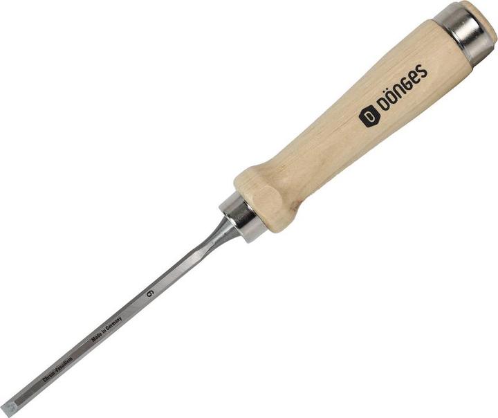 Actual product image Dönges Chisel with wooden handle, 6 mm (6 mm)