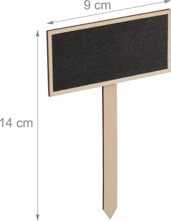 Immagine prodotto Relaxdays Targhette, piante (0.50 cm, 9 cm)