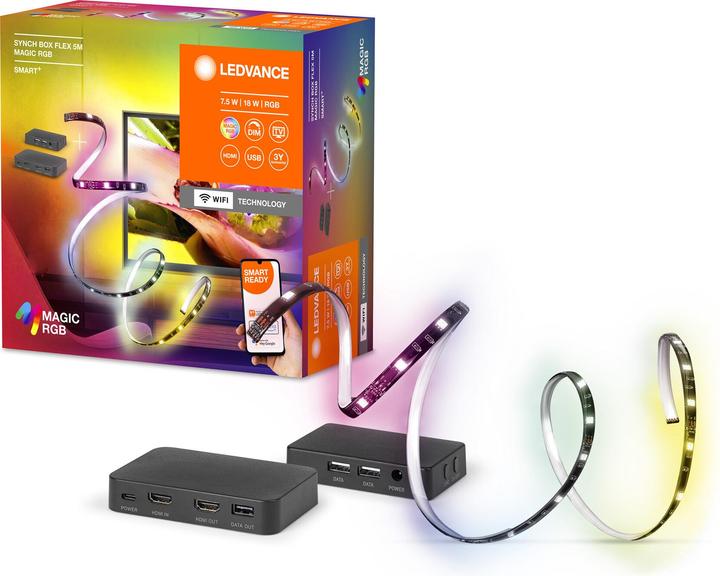 Produktbild Ledvance Smart Wifi Flex 5M M (RGBW, 434 cm, Indoor)