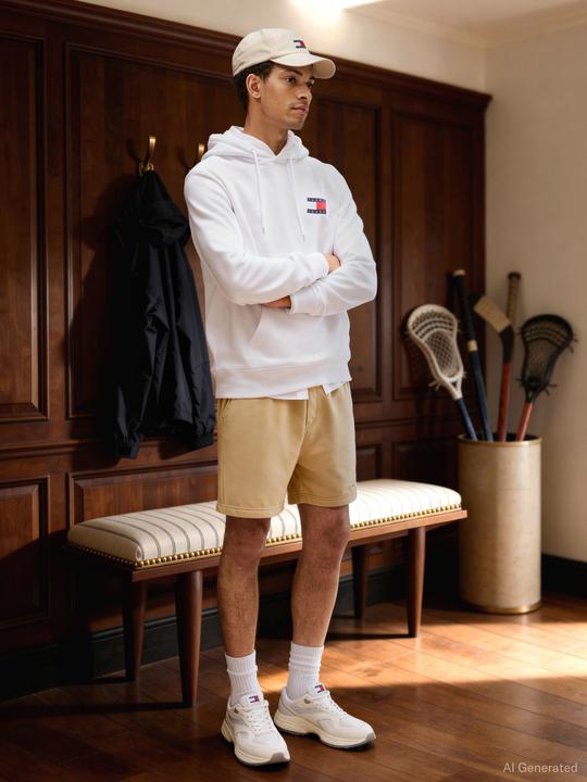 Produktbild Tommy Hilfiger Tommy Jeans Tjm Reg Essential Flag Hood Ext (M)