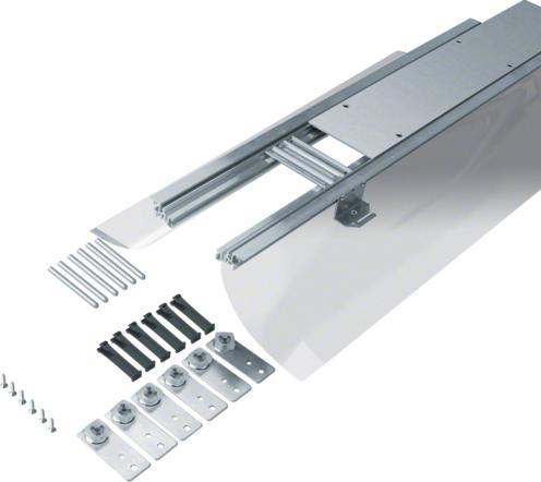 Produktbild Hager TEH BKF150145 Bodenkanal 2,4 m Folie 150 145-190 trocken (240 cm)