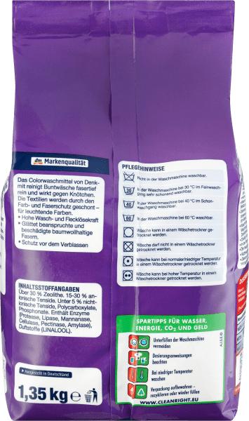 Produktbild dm Denkmit Colorwaschmittel (Pulver)