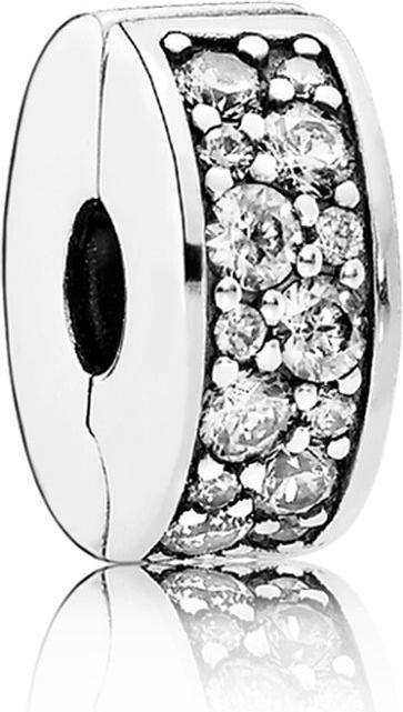 Pandora Pavé gloss (Argento)