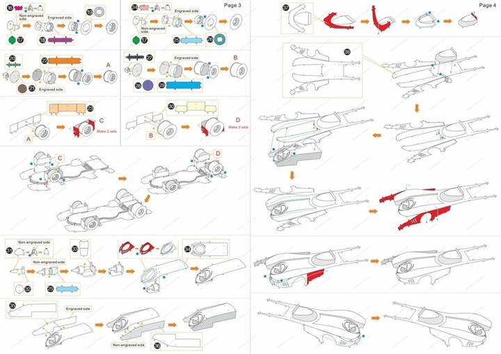 Actual product image Metal Earth Batman Batmobile 1989