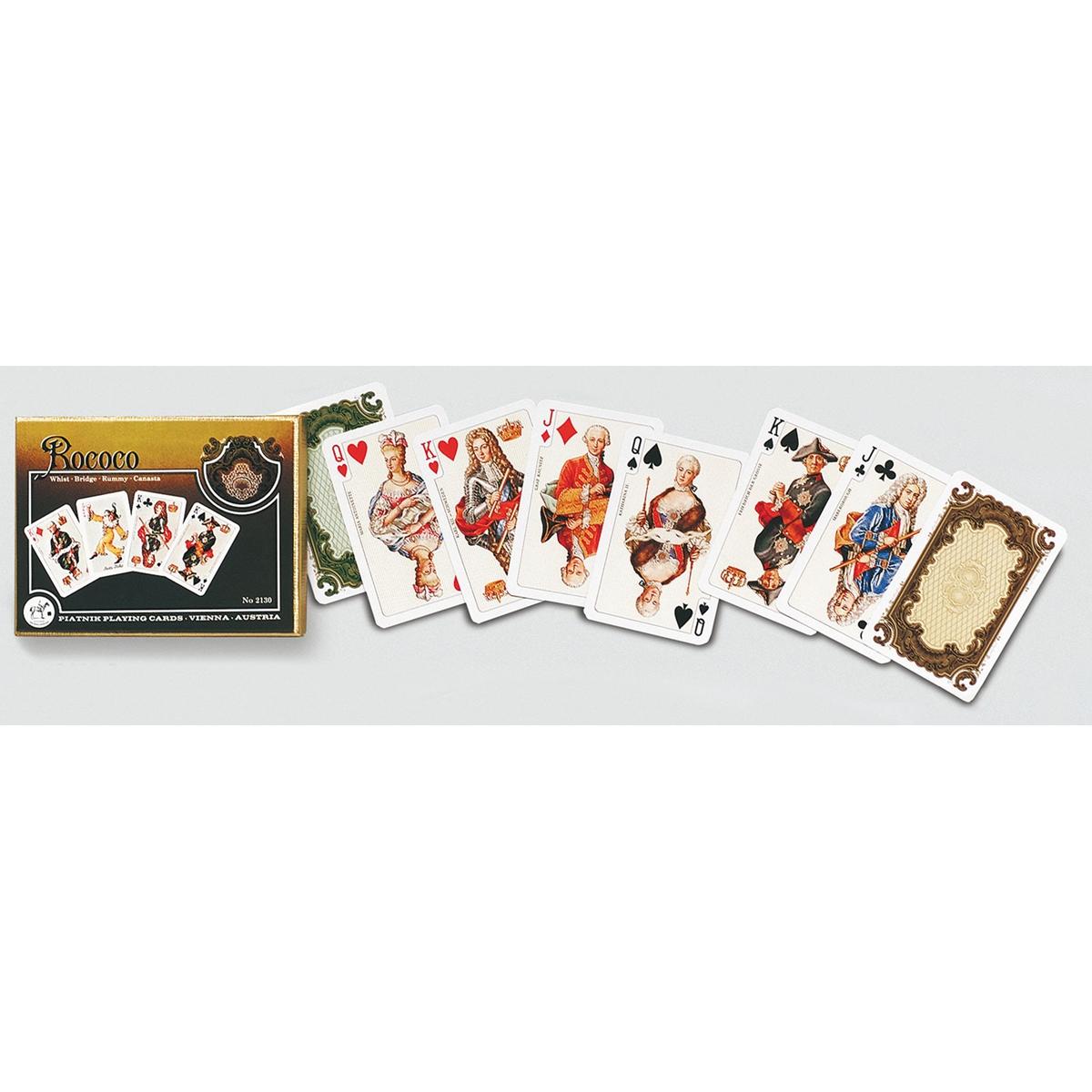 Set 2 carti de joc - Rococo - Piatnik