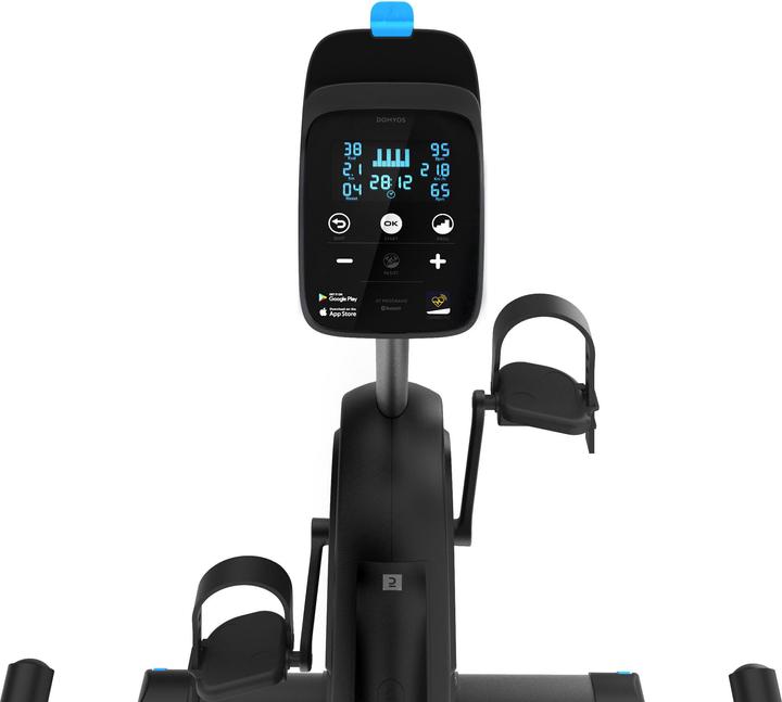 Actual product image Domyos Exercise bike with backrest