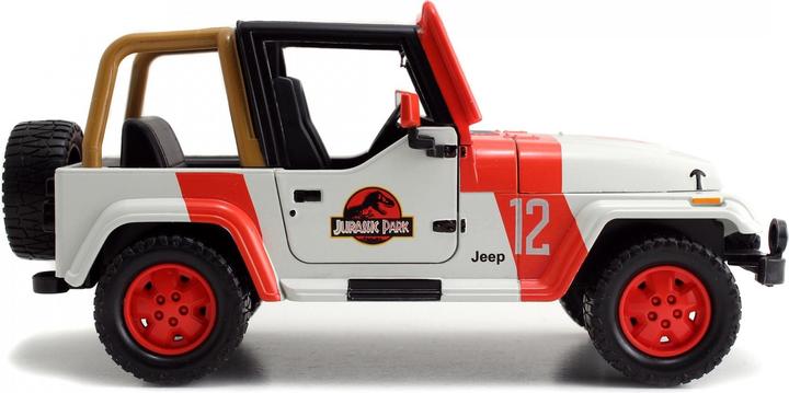 Actual product image Jada Jurassic Park 1992 Jeep Wrangler 1:24