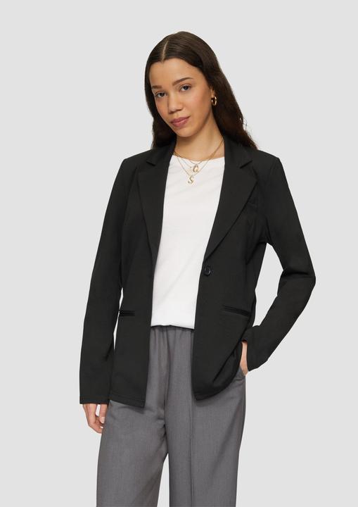Produktbild S.Oliver Indoor-Blazer Elastischer Blazer aus Interlockjersey (32)