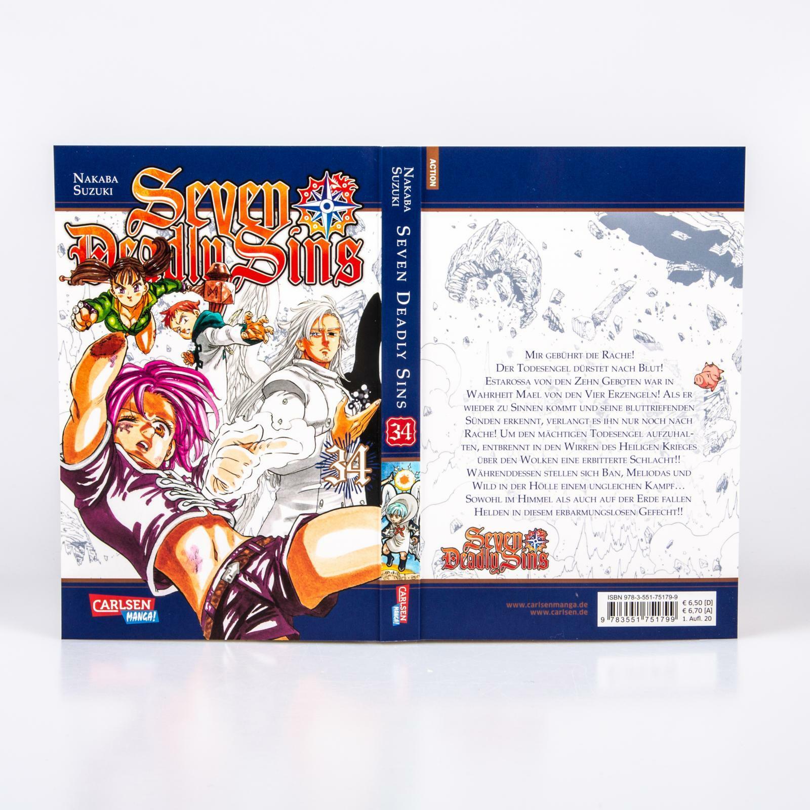 Thumbnail - Seven Deadly Sins 34, Belletristik von Suzuki Nakaba