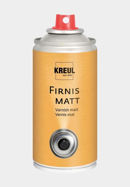 Produktbild Kreul 812150 - Fixierspray matt, 150 ml Spraydose, transparenter, nicht gilbender, elastischer Schut (150 ml)