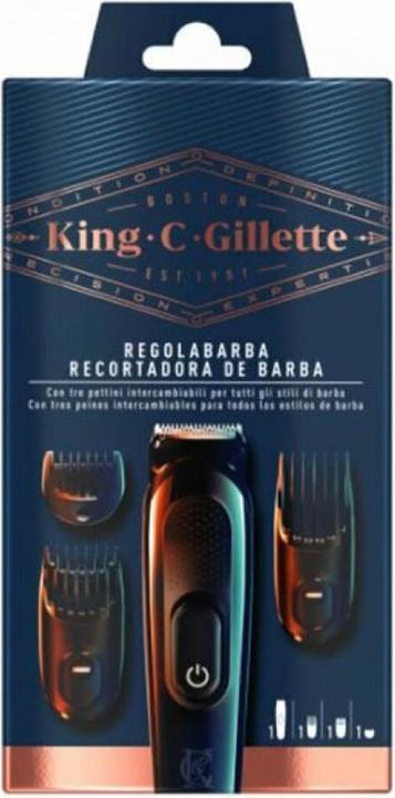 Image du produit Gillette KING beard trimmer + 3 combs