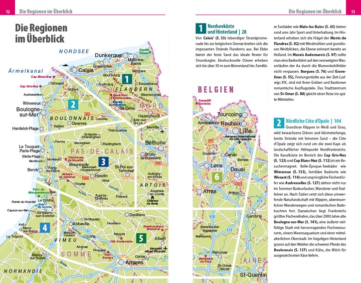 Image du produit Reiseführer Nordfrankreich - Picardie, Côte d'Opale, Calais (Allemand, Markus Mörsdorf, 2024)