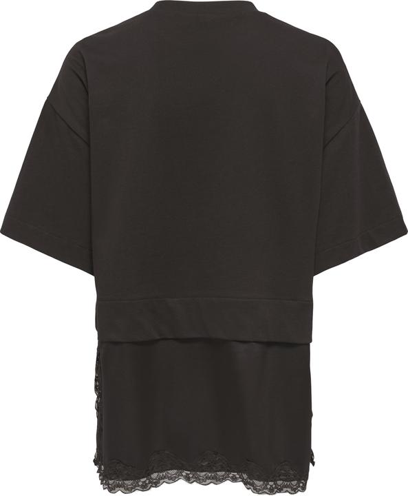 Actual product image Only Onlmexa S/S Tee Lace Top Wvn (S)