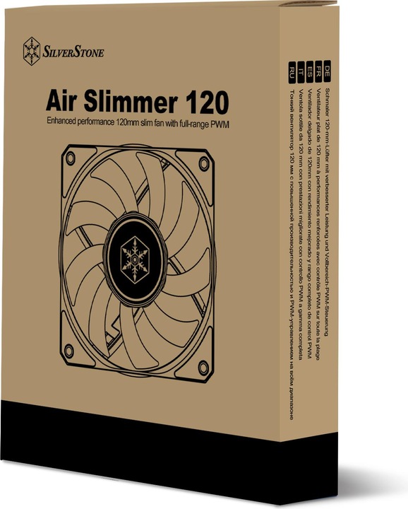 Actual product image Silverstone SST-AS120B, fan (120 mm, 1 x)