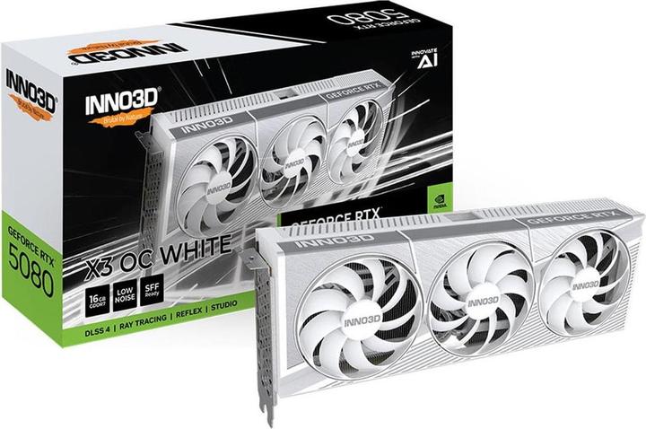Produktbild Inno3D GeForce RTX 5080 X3 OC (16 GB, GDDR7)