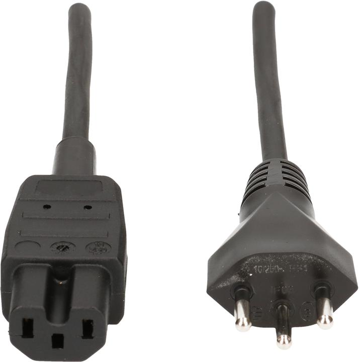 Actual product image Max Hauri GD apparatus cable H05RR-F3G1.0 type 12 / C15 (2 m)