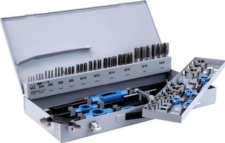 Actual product image GSR HSS DIN thread cutting assortment M3-M20