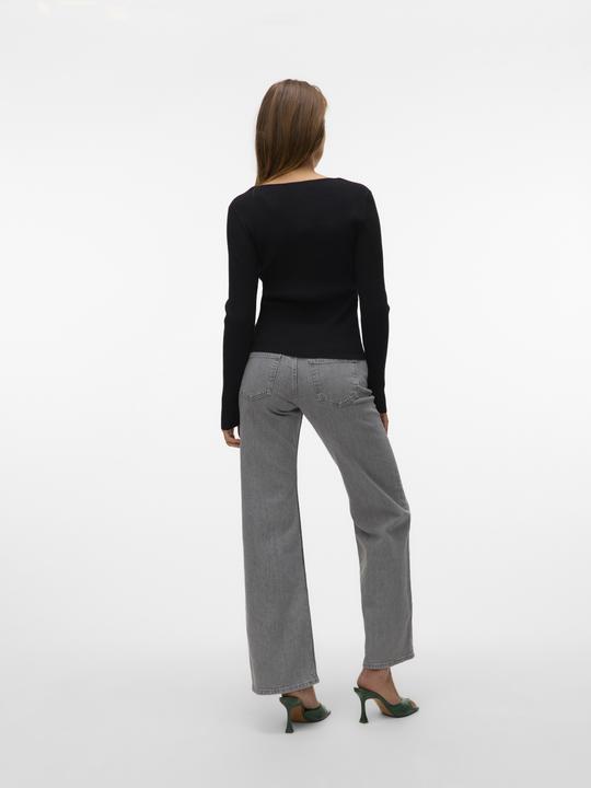 Actual product image Vero Moda VMALEXIS Niedrige Taille Jeans Weit geschnitten (W29/L32)