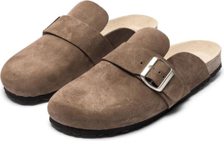 Immagine prodotto Bianco BIAOLIVIA Mule Muli in pelle scamosciata (41)