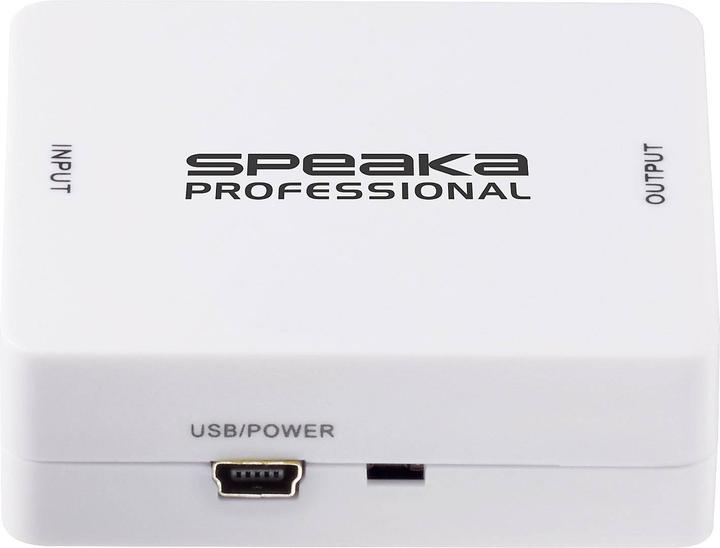 Produktbild SpeaKa Professional HDMI Audio Extractor mit Klinke und Cinch Audio (R/L) Ausgang