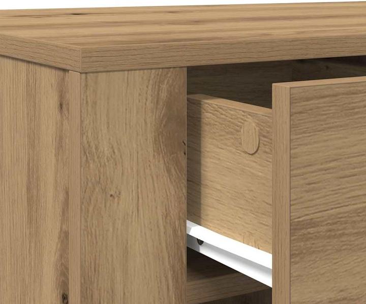 Image du produit vidaXL Schreibtisch Artisan-Eiche 100x49x75 cm Holzwerkstoff Bürotisch (100 x 49 x 75 cm)