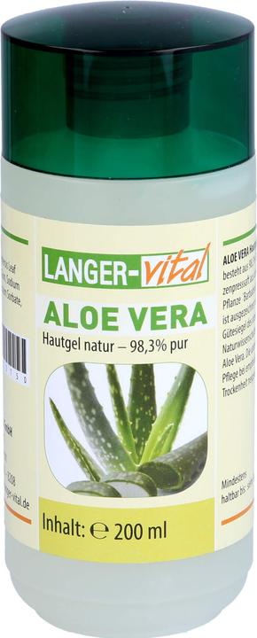 Produktbild Langer Vital ALOE VERA HAUTGEL 98,3%PUR, 200 ml GEL (Körpergel, 200 ml)