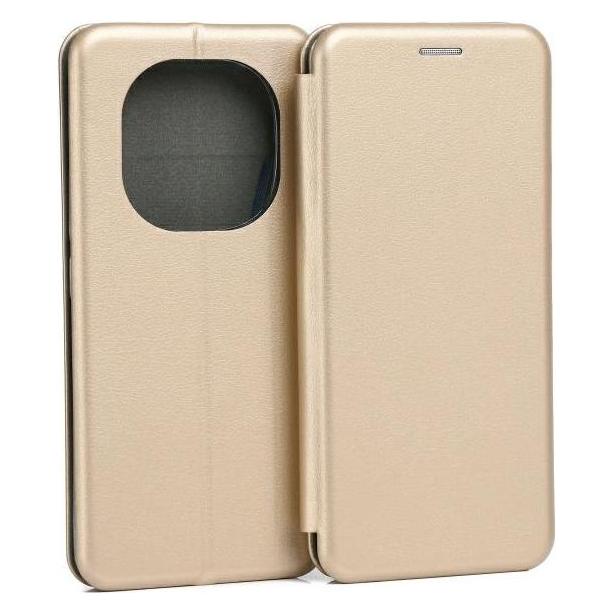 Beline Etui Book Magnetic Xiaomi Redmi Note 14 Pro 5G Złoty/gold (Xiaomi Redmi Note 14 Pro), Smartphone Hülle, Gold