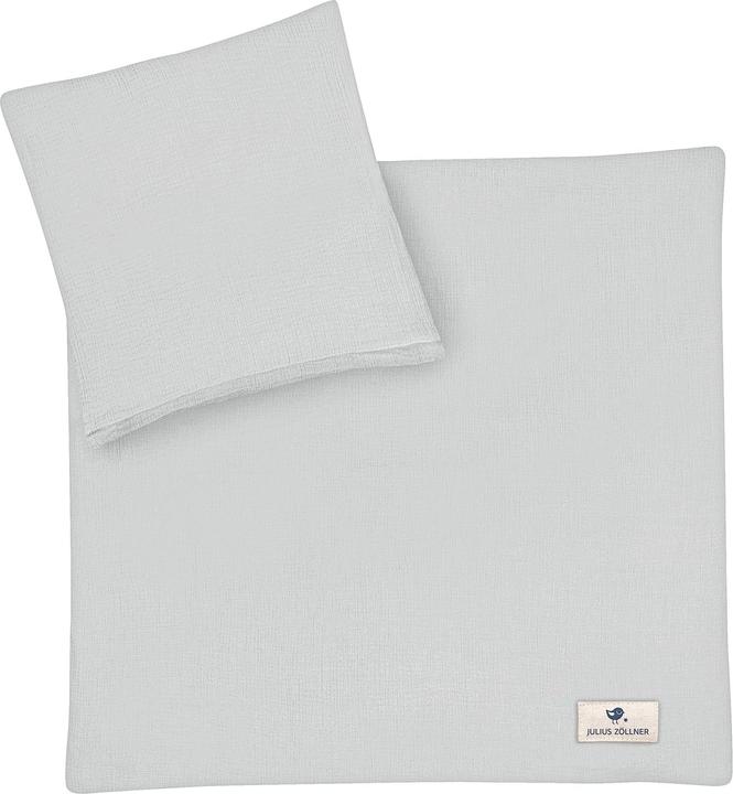 Julius Zöllner Linge de lit en mousseline, Gris