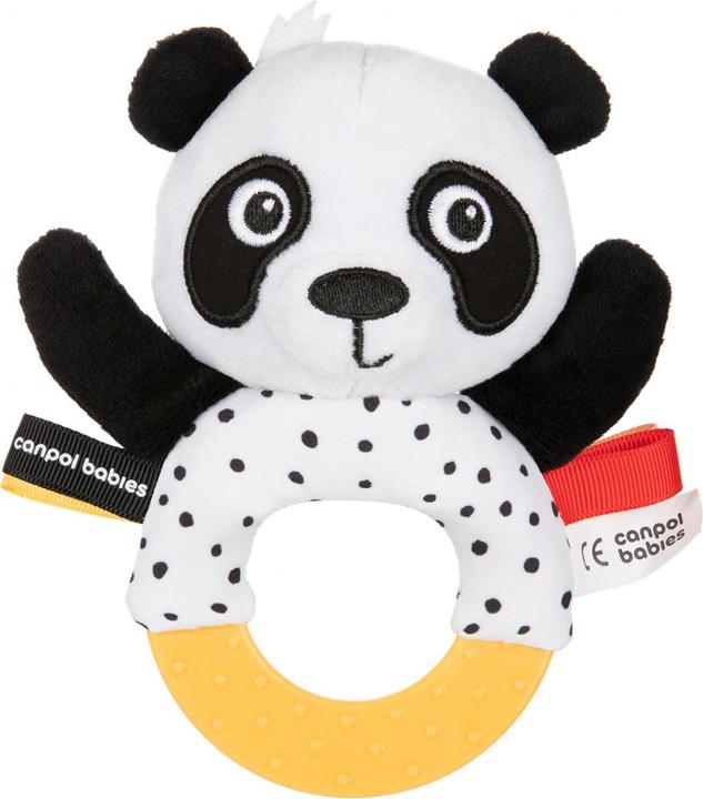 Actual product image Canpol BabiesBoo Sensory Toy Teether And Rattle