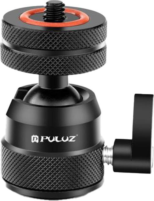 Puluz Multifunctional Ball Adapter for Tripods (Black) (Metall)