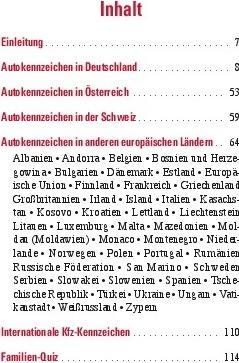 Produktbild Das grosse AvD Auokennzeichen-Buch (Deutsch, Alexandra Steiner, 2018)
