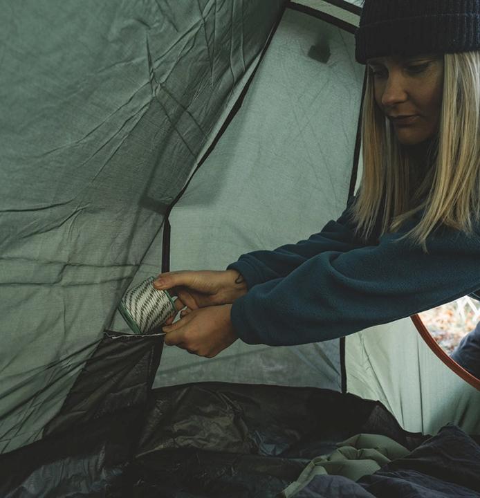 Actual product image Easy Camp Tunnelzelt Reindal 3 (olivgr?n, Modell 2025) (Tunnel tent, 2.90 kg, 3 persons)