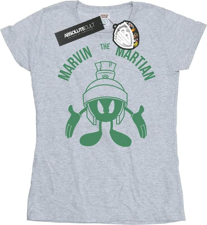 Image du produit Looney Tunes - T-shirt MARVIN THE MARTIAN LARGE HEAD - Femme (M)