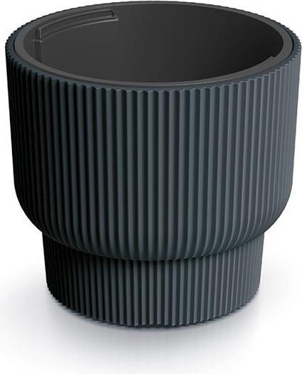 Prosperplast Bloempot Milly - Antraciet DBMLR400-S433 Antraciet- (39 cm)