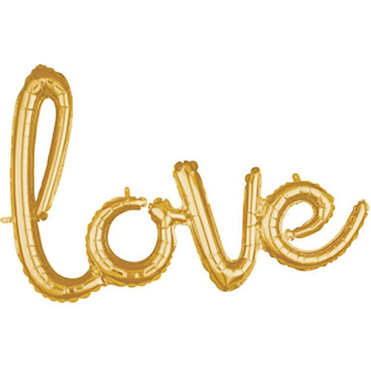 Amscan FB Satz Love gold x