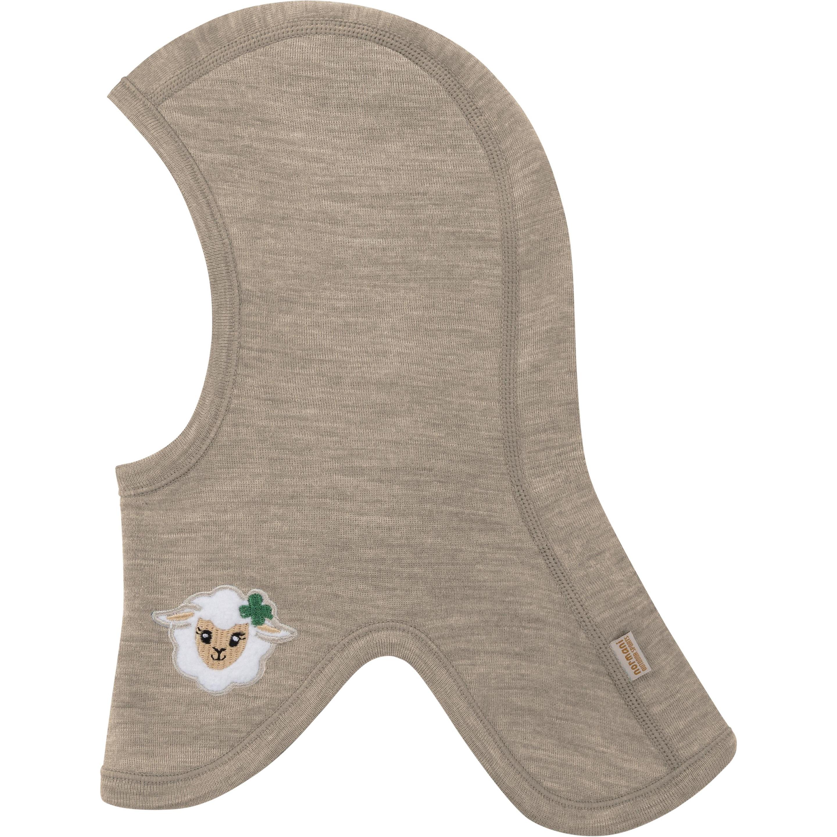 Thumbnail - Normani, Herren, Sturmhaube + Halsschlauch, Baby Merino Sturmhaube „Masterton" - 9615, Beige