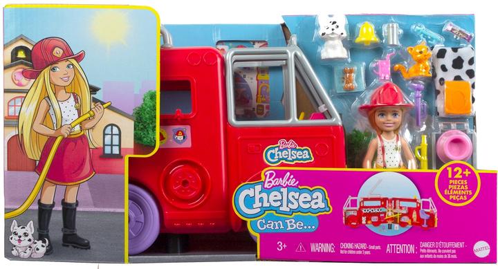 Produktbild Barbie Chelsea Feuerwehrauto mit Chelsea