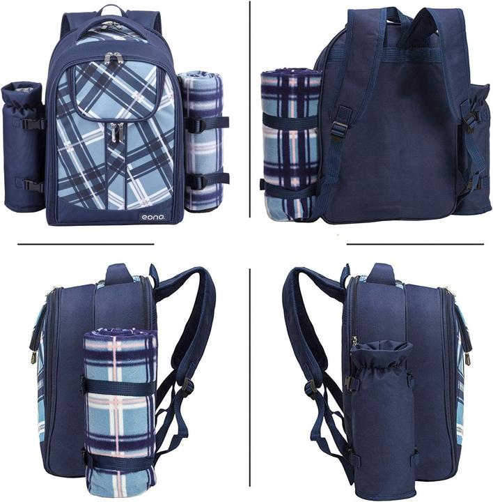 Actual product image Eono Picnic Backpack (Blue)