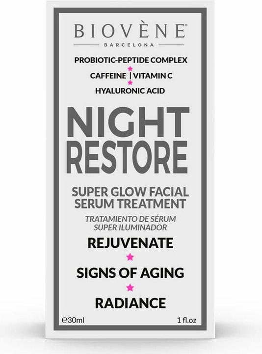 Immagine prodotto Biovenè NIGHT RESTORE siero super luminoso per il viso 30 ml (30 ml)